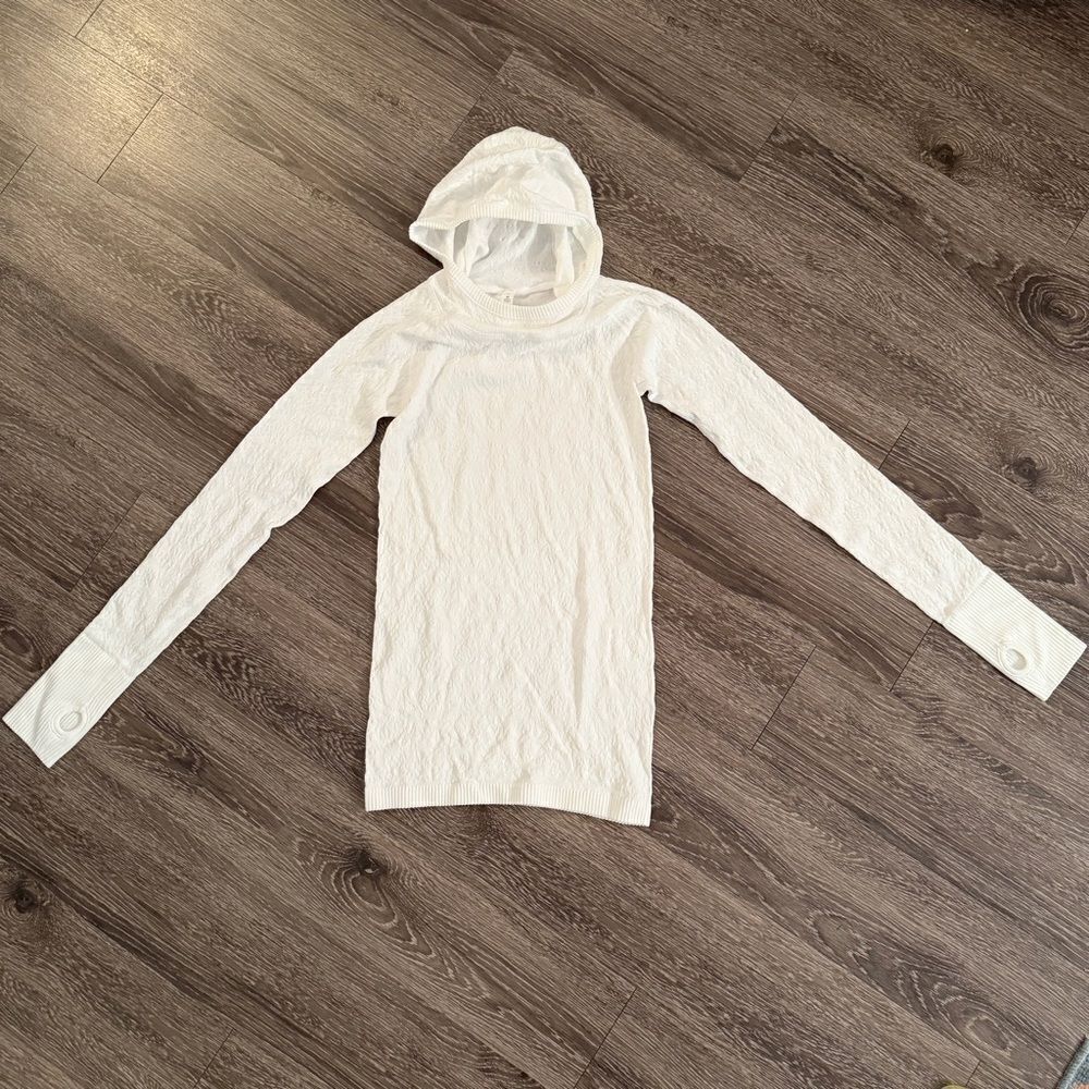Lululemon Rest Less Hoodie Embossed Floral